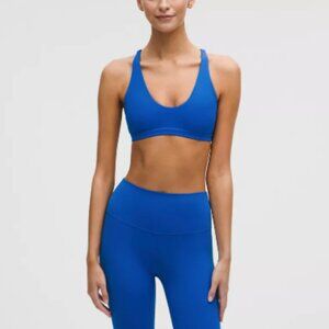 lululemon Galactic Cobalt Set (Nulu Bra & Align Leggings)